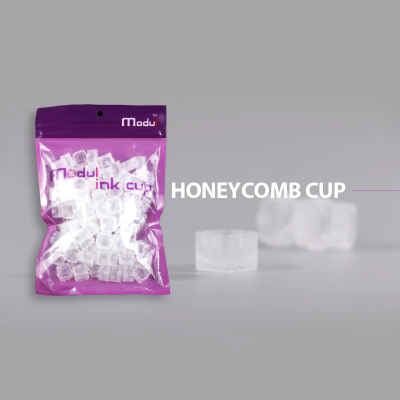 

Disposable honeycomb color cup tattoo special use, easy to use, can be spliced cup holder oversized Jieyi tattoo equipment