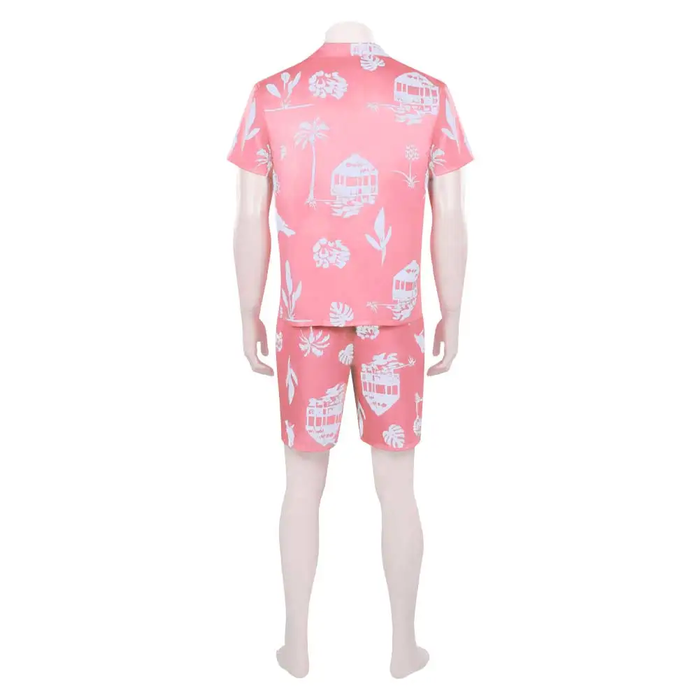 Костюм для косплея Кена мужская летняя пляжная одежда из фильма барбэй рубашка и