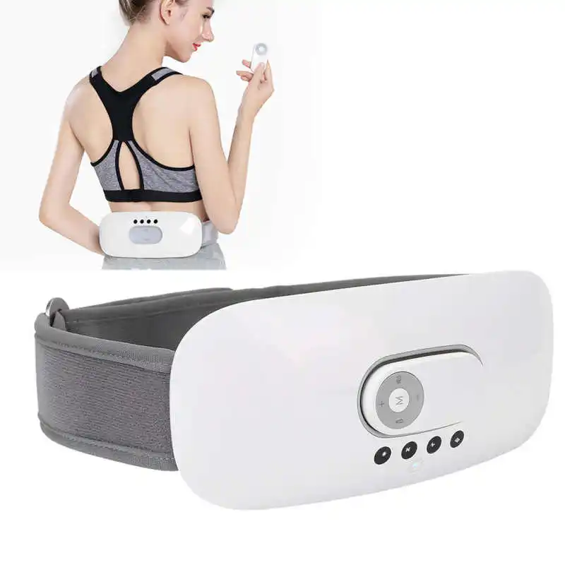 

Far Infrared Heating Waist Massage Devcie Relieve Menstrual Pain Abdominal Heating Massage Warm Belt Back Waist Heat Pads
