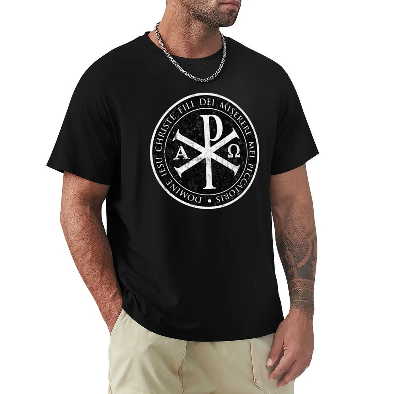 chirho chi rho христограмма Исус IESU CHRISTE черный подарки для католики христианские крест