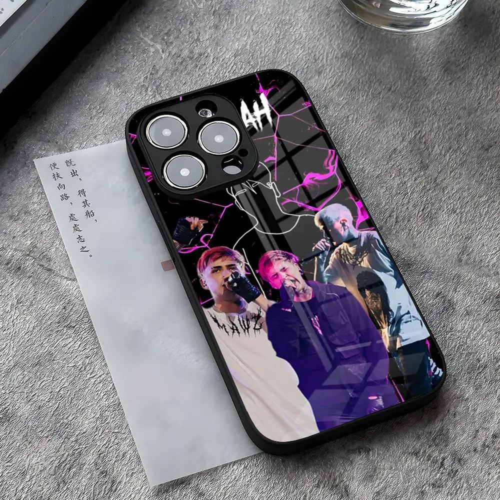 LIT Killah Rapper Phone Case For IPhone 14 Pro Max 15 12 11 13 Mini X XR XS 16 Plus SE Tempered Glass Back Cover