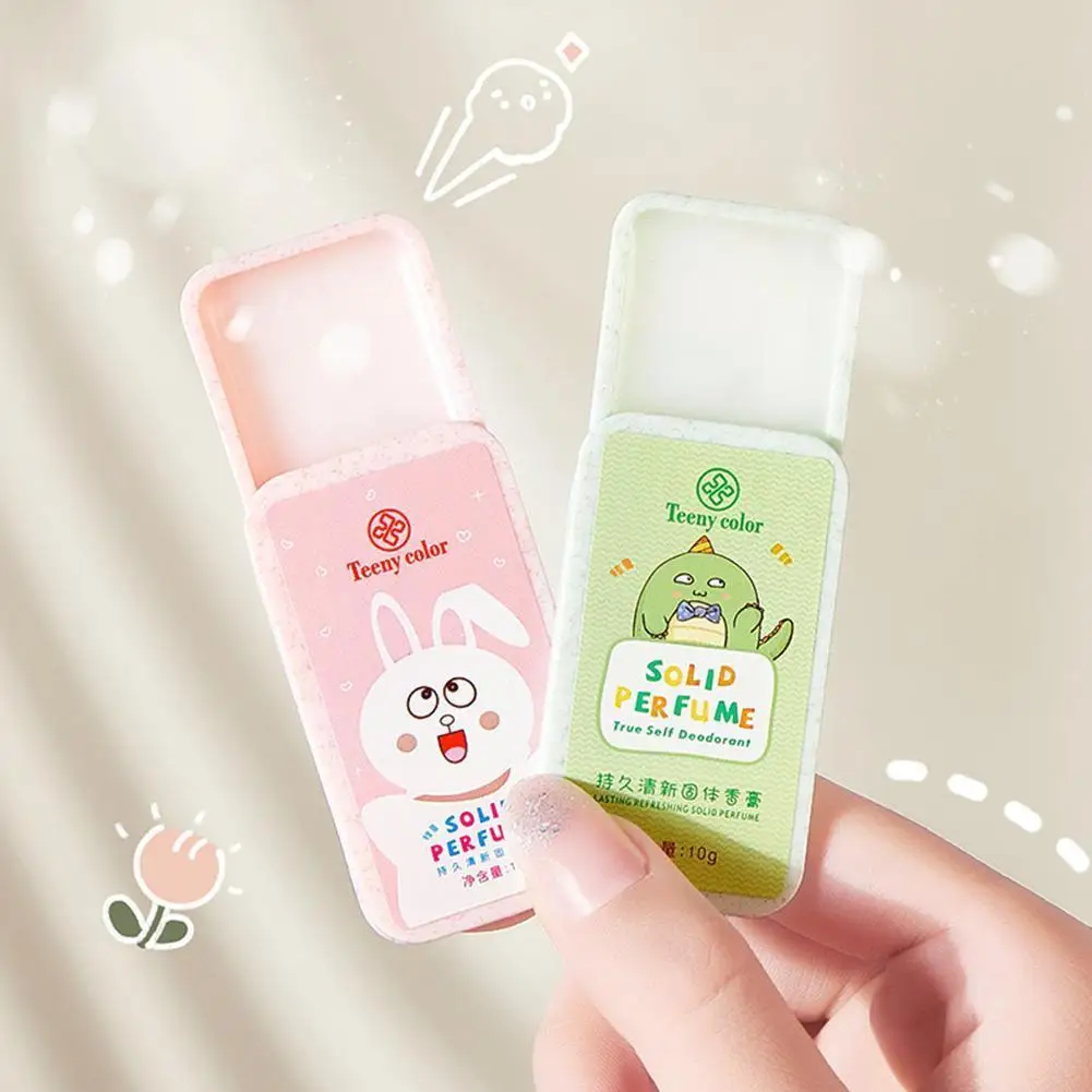 

Flower Fragrances Peach Solid Perfumes Balm Women Men Mini Deodorant Lasting Body Aroma Antiperspirants Fragrances Mild Por V4S4