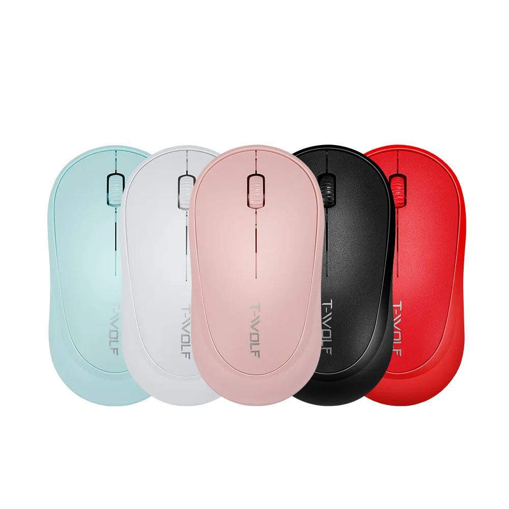 

Wireless Rechargeable Mouse for Laptop Computer PC Slim Mini Noiseless Cordless Mouse 2.4G Mice for Home/Office Mouse Wireless