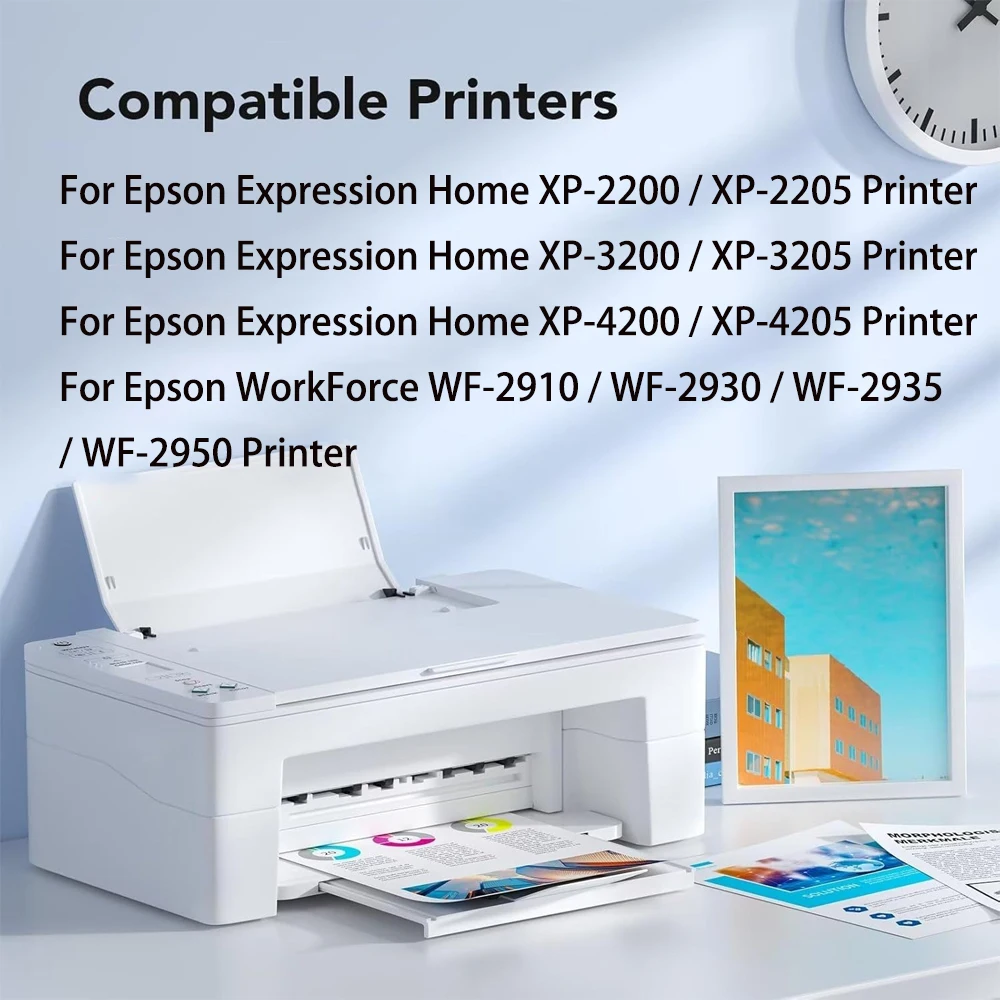 Фото Многоразовый чернильный картридж Europe T604 604XL с чипом ARC, совместимый с Epson XP-3200 XP-2200 XP-2205 XP-3205 XP-4200 4205 №2