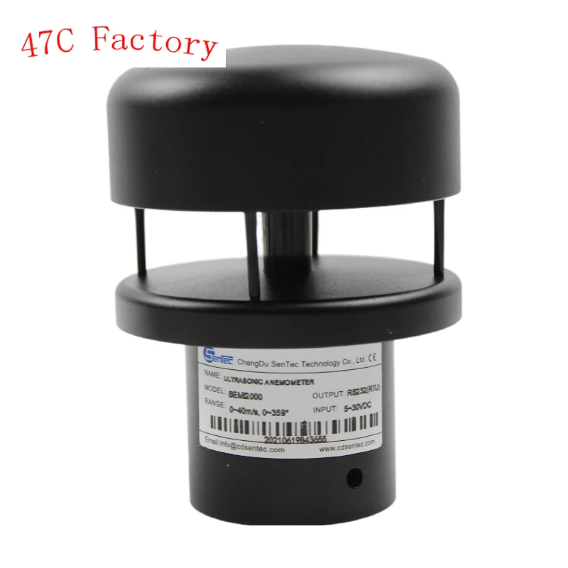 

Детекторы скорости ветра, ультразвуковой Анемометр 2d, автоматический мониторинг окружающей среды, датчик скорости ветра