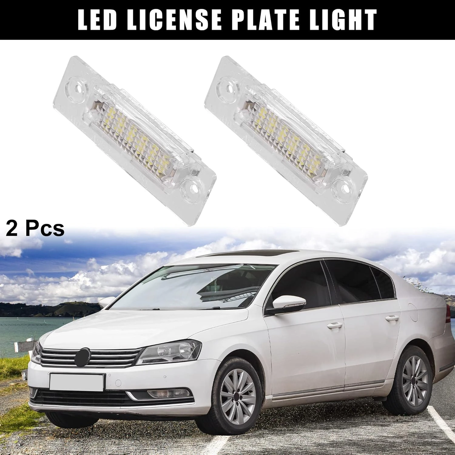 Задний фонарь для Volkswagen Passat 2001-2008 Jetta 2005-2010 Golf 2005-2007 2 шт.