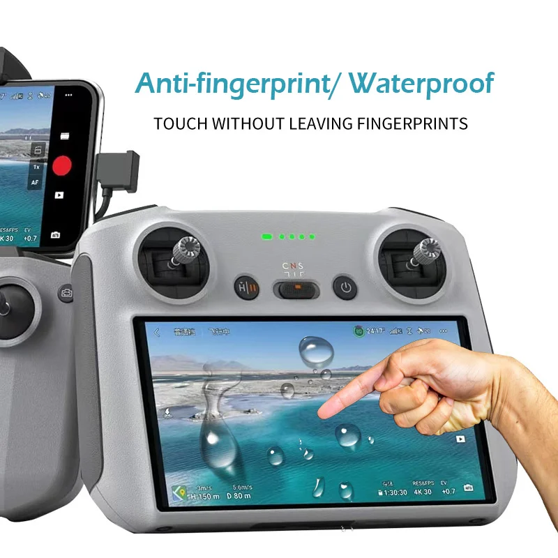 3 шт. HD закаленное стекло для DJI MINI 3 Pro пульт дистанционного управления RC защитная пленка для экрана крышки аксессуары для дрона.