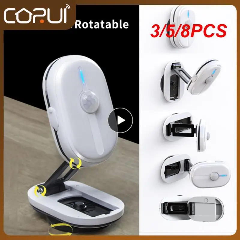 

3/5/8PCS 720 Degree Adjustable Anti-theft Alarm Zigbee3.0 Pir Motion Sensor Infrared Sensing Tuya Smart Infrared Human Sensor