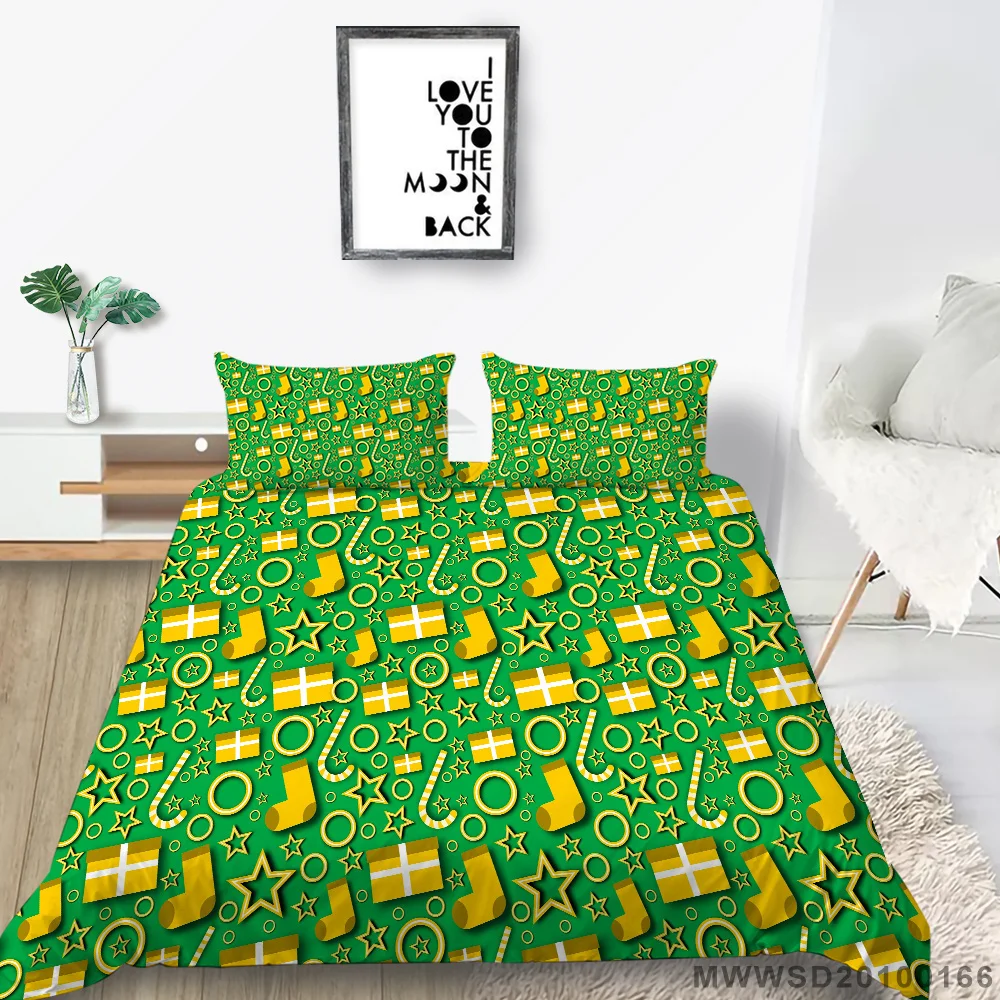 

Покрывало на Рождество, комплект пододеяльников, роскошные покрывала для кровати, Детские подростковые одинарные и двойные размеры, украшение для спальни