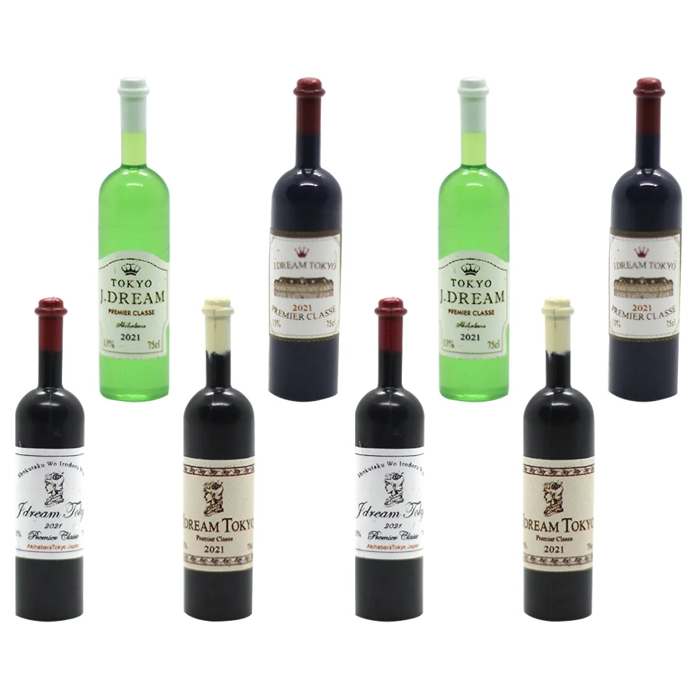 

House Mini Accessories Miniature Ornaments Bottle Decorations Statues Small Adorn Layout Scene Baby Toy