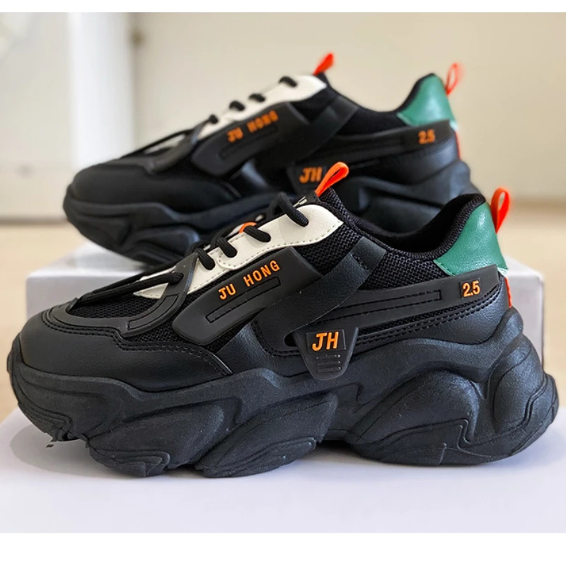 

Кроссовки женские на толстой подошве, дышащие, Вулканизированная подошва, удобная повседневная обувь для спортзала и бега