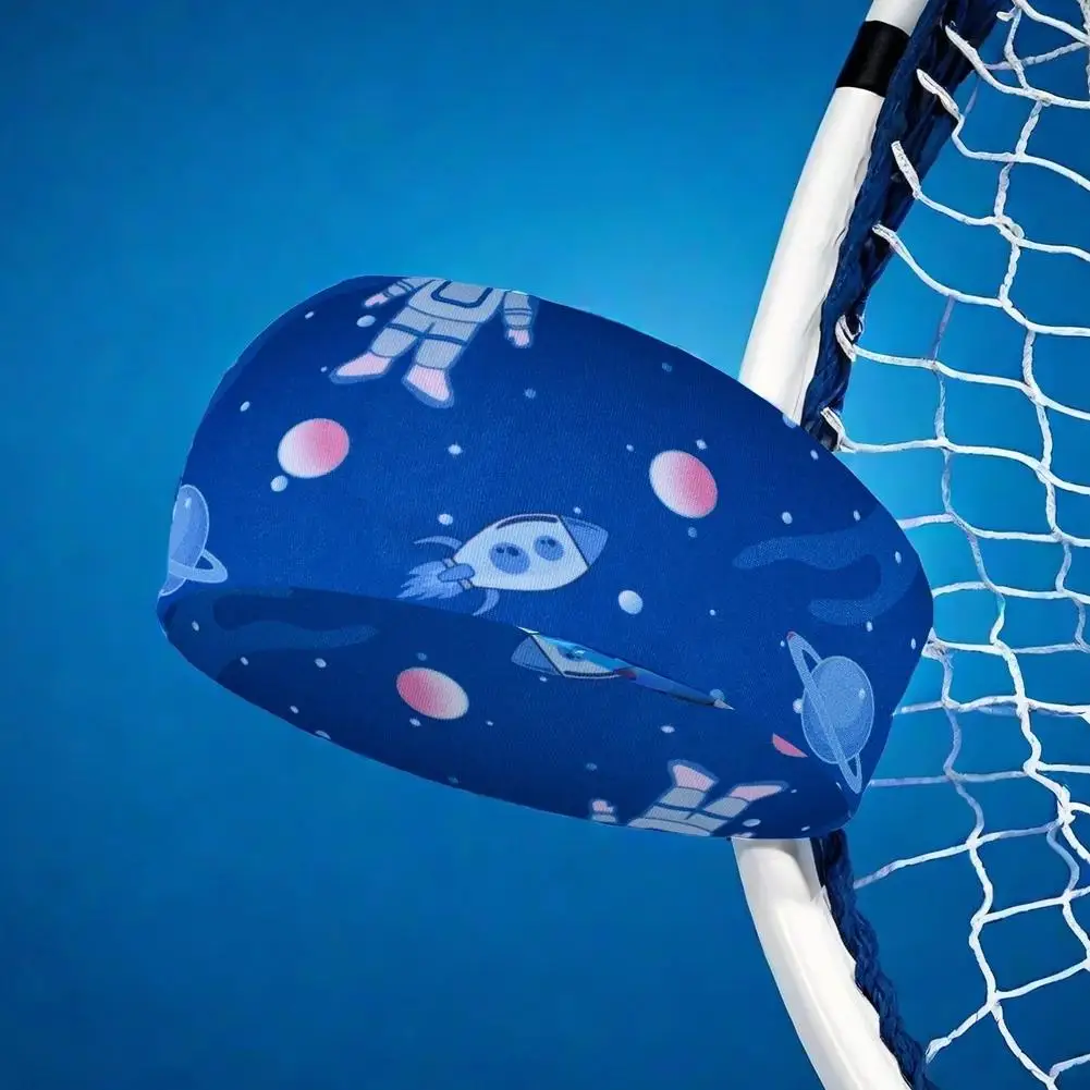 Высокоэластичная Женская повязка на голову с мультяшным принтом дышащая