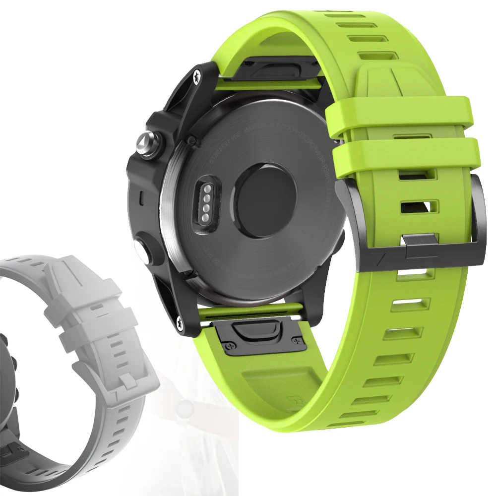 

Ремешок для наручных часов Quickfit, спортивный браслет для Garmin Fenix 7 7x6 6x5x5