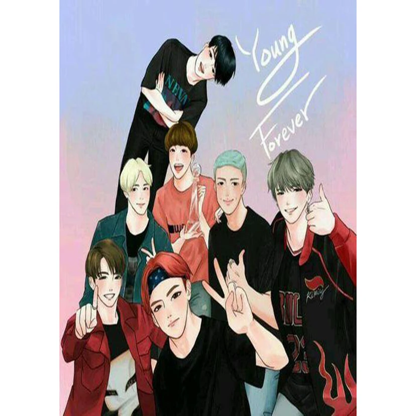 5D алмазная живопись Корея Pop группы EXO полная круглая/квадратная Алмазная мозаика