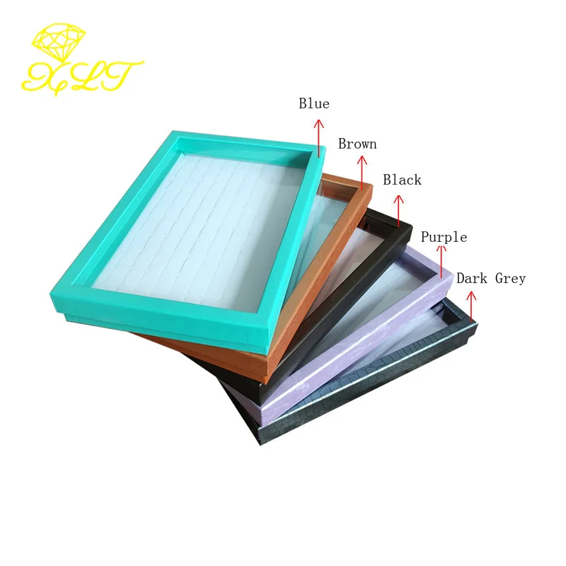 Картонная шкатулка для хранения ювелирных изделий с крышкой | Украшения и