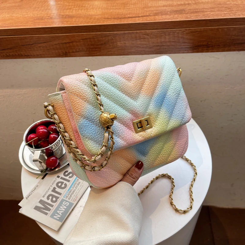 

New Trend Bags for Women Fashion Handbags Women's Crossbody Bag Designer Classic Shoulder Bags PU Leather Ladies Messenger Pack