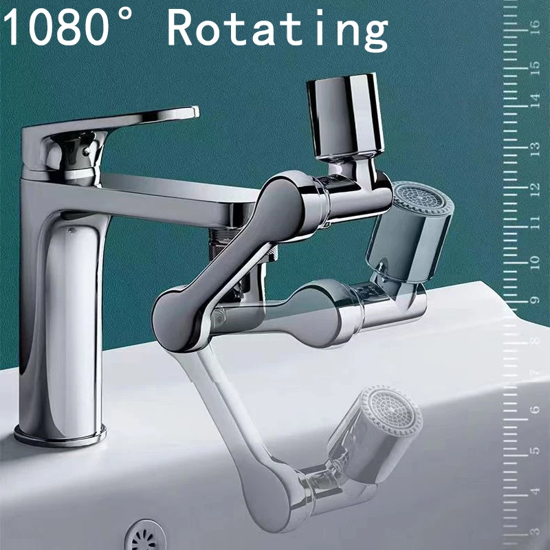 

Универсальный аэратор для смесителя, вращающийся на 1080 °
