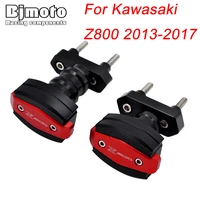 bjmoto falling protectors for kawasaki z800 2013 2017 motorcycle frame slider anti crash caps engine protection