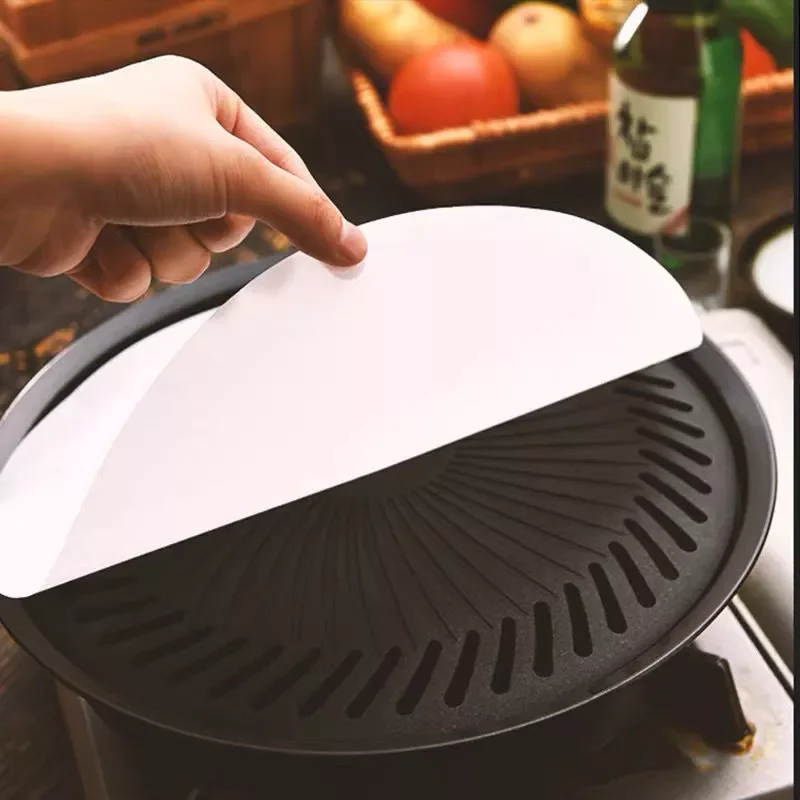 

100pcs Food Safe Cooking Paper, Oil-absorbing, Baking & BBQ, Air Fryer