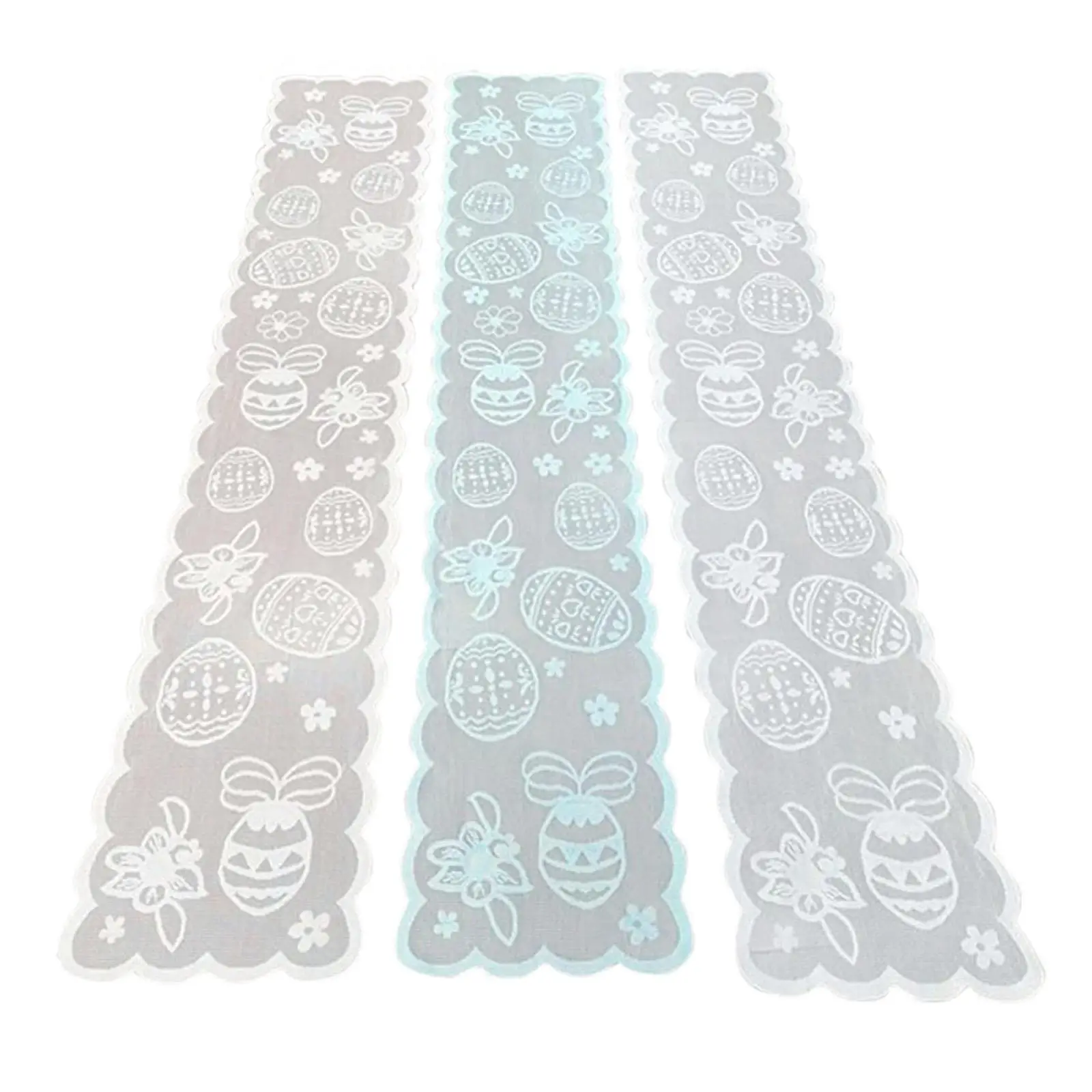 Вышитая дорожка для стола кролик домашний декор хлопок полиэстер идеально