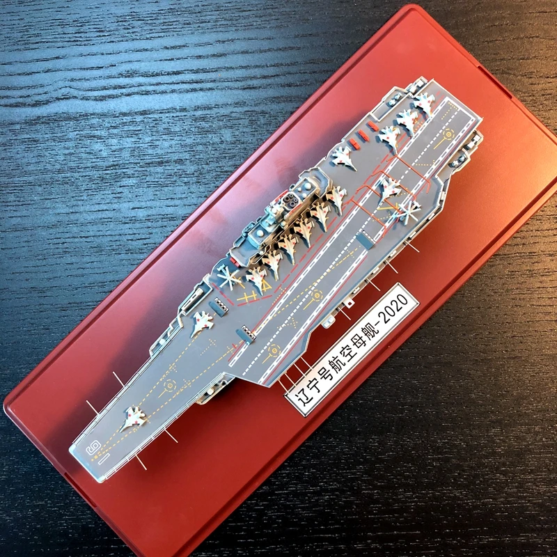 Масштаб 1:1500 Китай Liaoning авиаперевозчик корабль украшение корабля из сплава