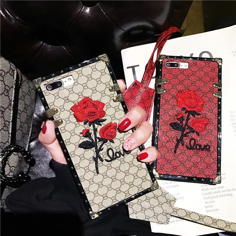 For Samsung Galaxy Note 20 Ultra 10 Lite 9 S22 S21 S20 FE S10 S9 S8 A51 A71 A32 A72 Fashion Flower TPU Phone Cases With Lanyard