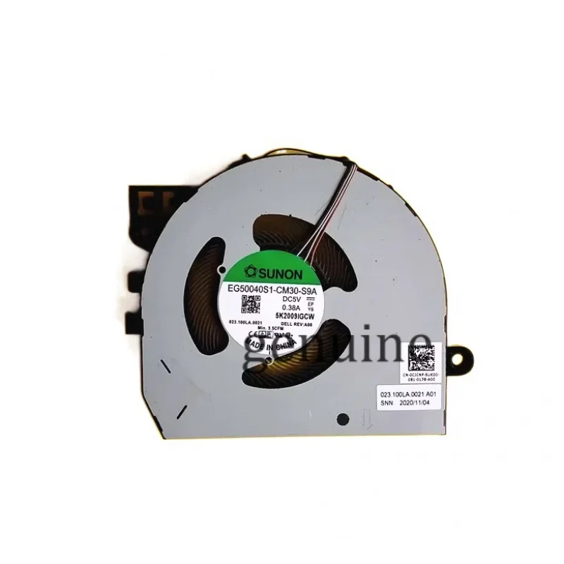Новый оригинальный охлаждающий вентилятор для ноутбука DELL Latitude 13 5320 0CJCNP CJCNP CN-0CJCNP