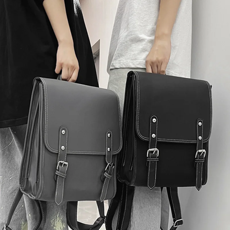 

Backpack Women New Korean Fashion Wild Trend Preppy Style Large Capacity Ladies School Backpack for Girls Male Travel Bag