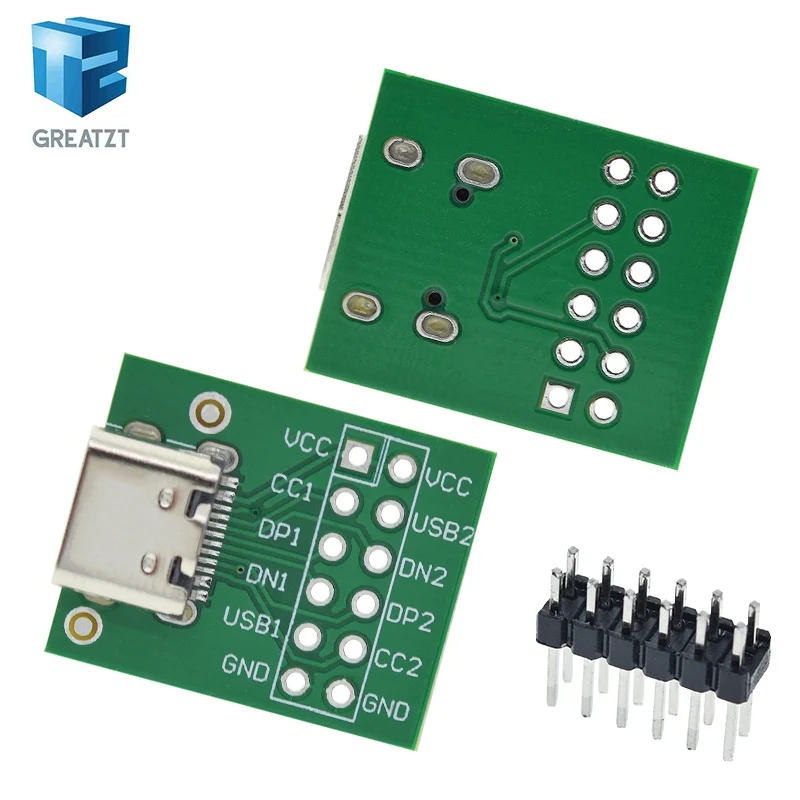 1/5 шт. USB-адаптер для тестовой платы