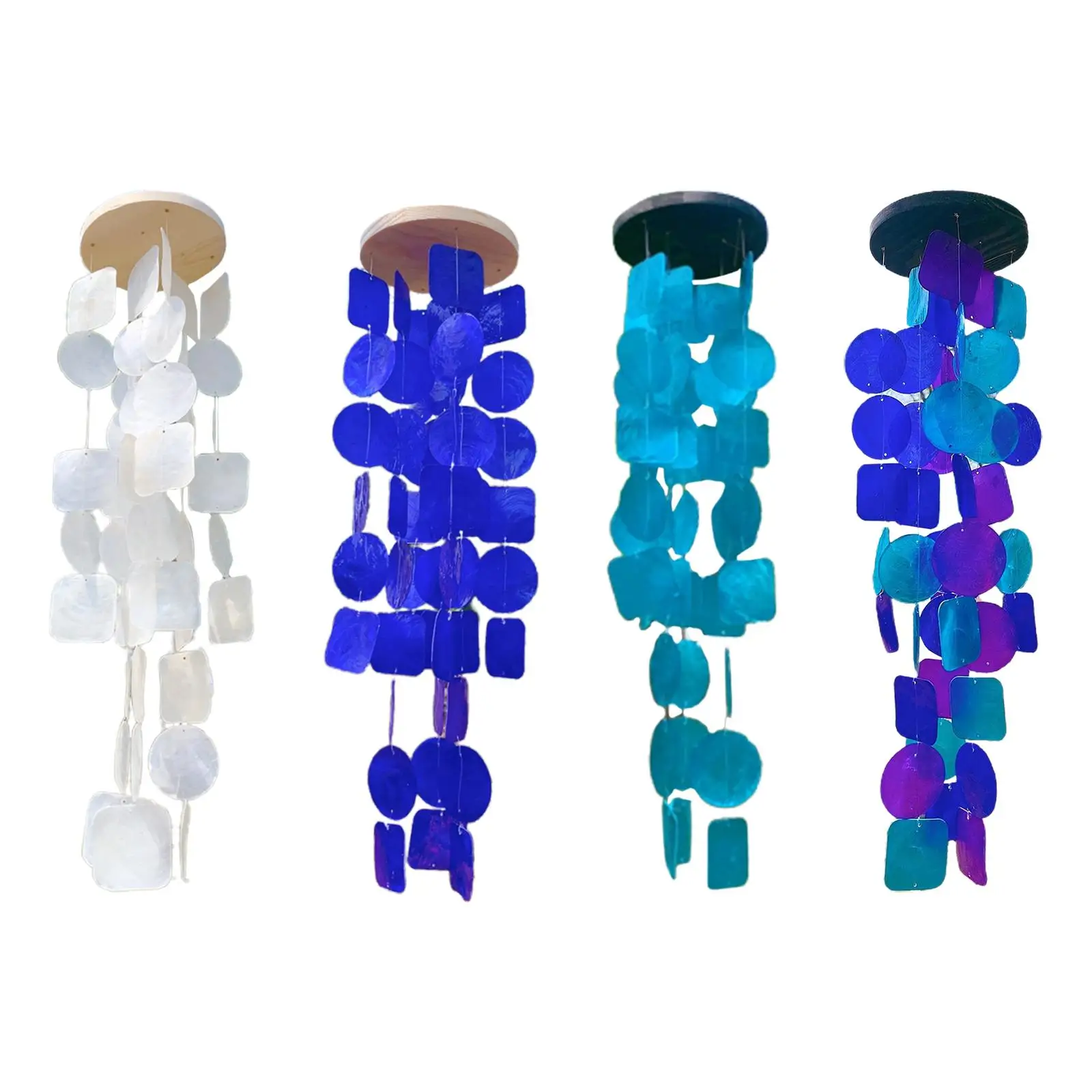 

Ветряные колокольчики в деревянной Ракушке, подвесные колокольчики, скандинавские ветряные колокольчики, Внешнее украшение для улицы, оте...