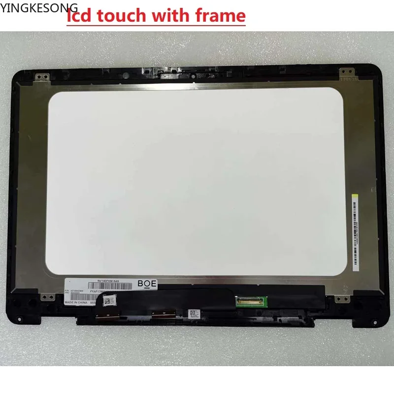 

14" LAPTOP LCD LED SCREEN Assembly For ASUS Vivobook Flip 14 TP401 TP401C TP401U TP401M TP401N led lcd touch digitizer assembly