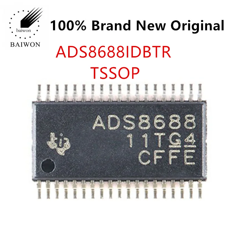 

100% Original IC ChipS ADS8688IDBTR TSSOP ADS8688IDB ADS8688 Digital to Analog Converter