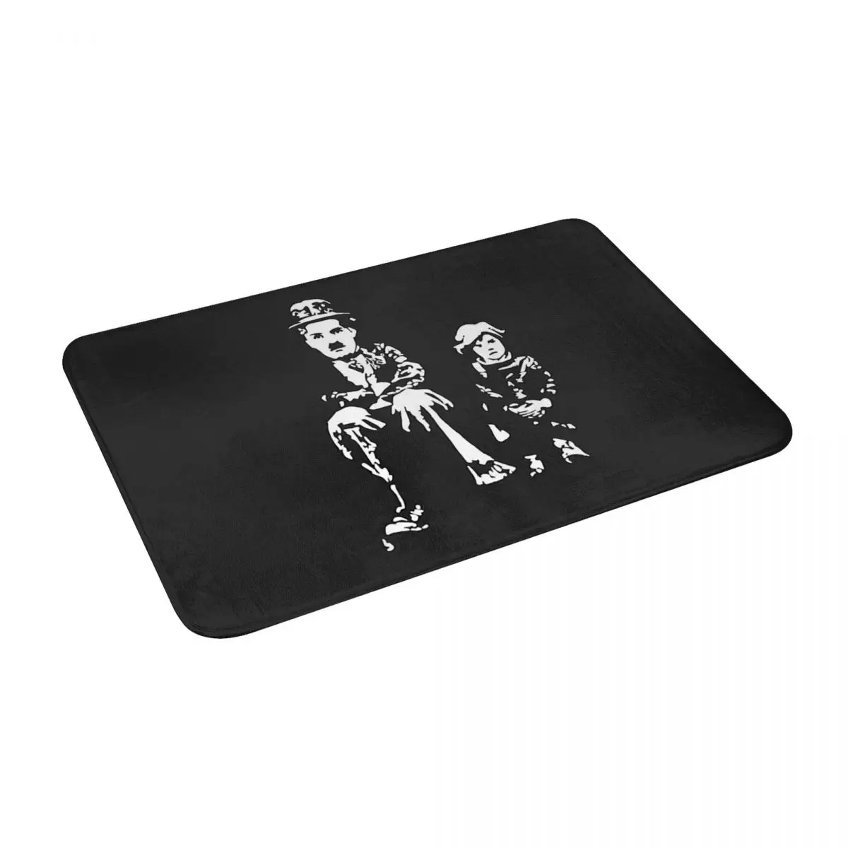 

Charlie Chaplin Bath Door Floor Mat Anti-slip Rug Carpet Entrance Living Room Home Kitchen Washable Doormat Bathroom Musicroom