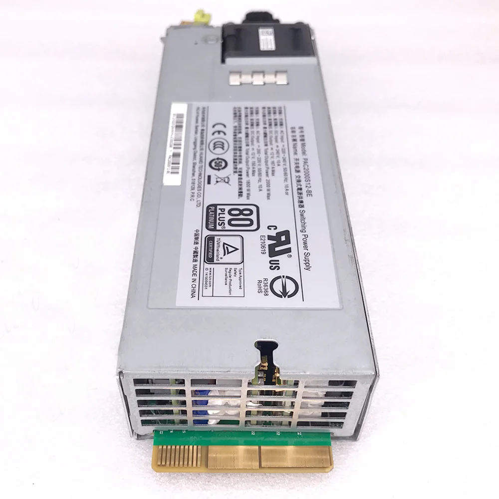 PAC2000S12-BE для импульсного источника питания Huawei 2000 Вт идеальный тест