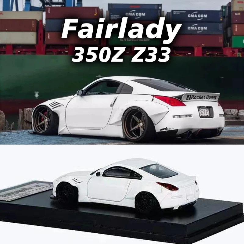 

Миниатюрная модель автомобиля с восстановлением HR 1:64 Rocket Bunny Fairlady Z33 350Z