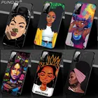 Чехол для телефона Melanin Poppin Queen для Samsung A12, A52, A72, A32, A50, A51, A71, черный волшебный чехол для девушек для Galaxy S21 Plus, S22, S20, FE, S10