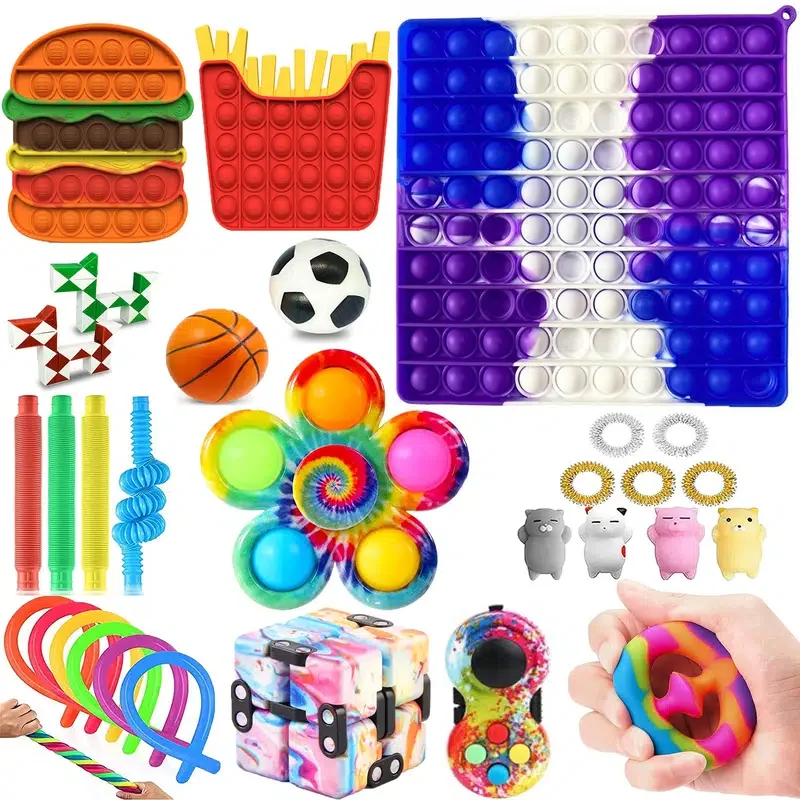 

Sensory Fidget Stress Relief Toys Set