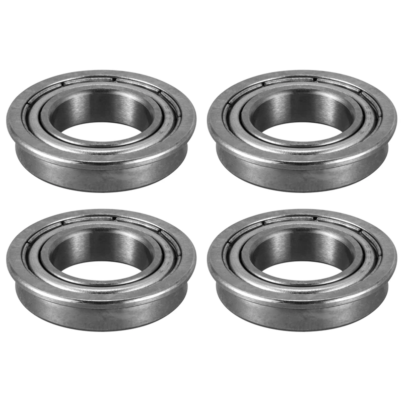 

4X Flanged Ball Bearing F6801Z, 12 X 21 X 5 Mm