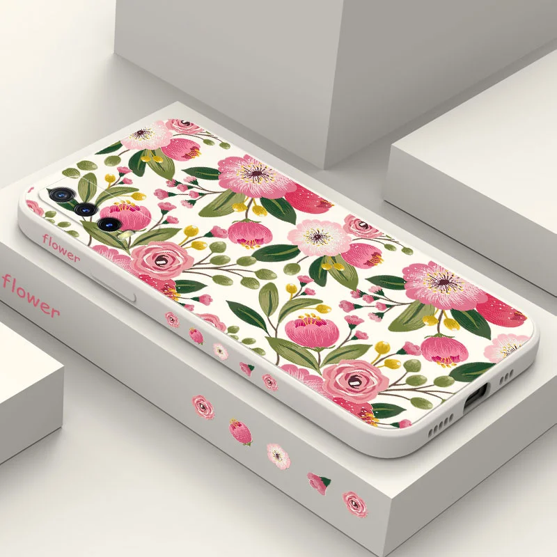 

Цветы в форме сердца для VIVO Y20 Y20i Y20S Y30 Y33T Y35 Y22 Y11 Y12i Y12 Y12S Y15 Y21 Y21T V25 V23 V23E V21 V20 S1 Pro Чехол