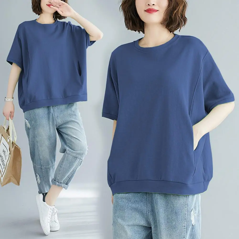 

Ladies T-shirt Comfortable Lady Summer T-shirt Short Sleeve O Neck Lady Summer T-shirt Women Garment