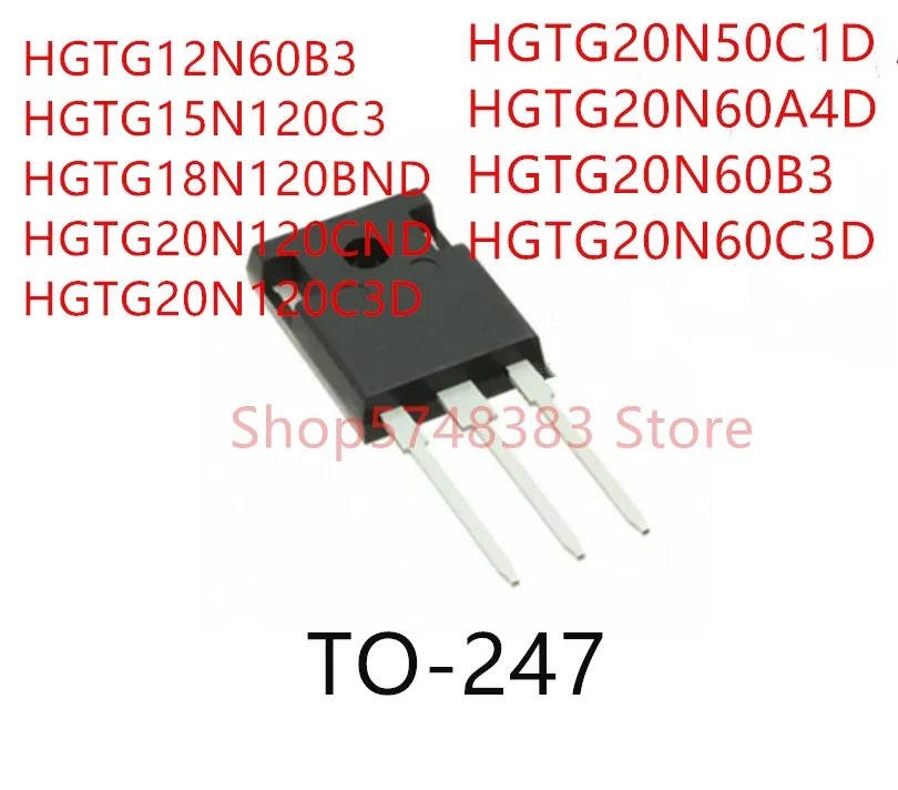 HGTG12N60B3 HGTG15N120C3 HGTG18N120HGTG20N120CND HGTG20N120C3D HGTG20N50C1D HGTG20N60A4D HGTG20N60B3 HGTG20N60C3D
