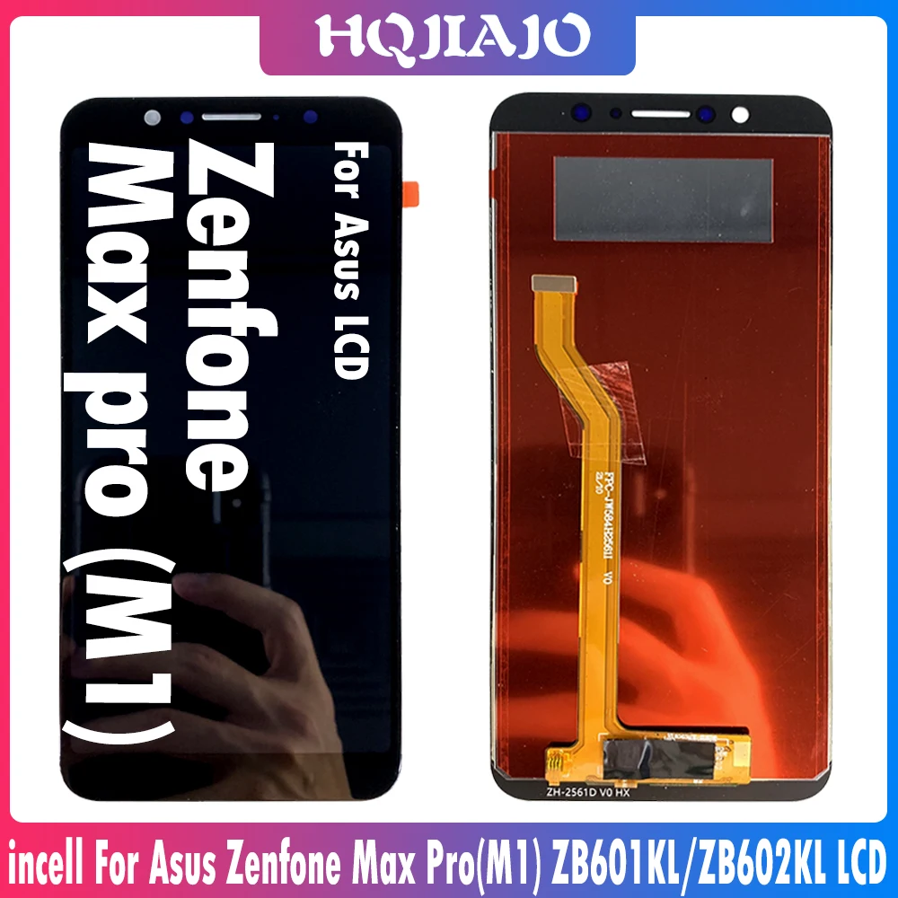 ЖК-дисплей 5 99 дюймов incell для Asus ZenFone Max Pro (M1) ZB602KL ZB601KL сенсорный ЖК-экран с цифровым
