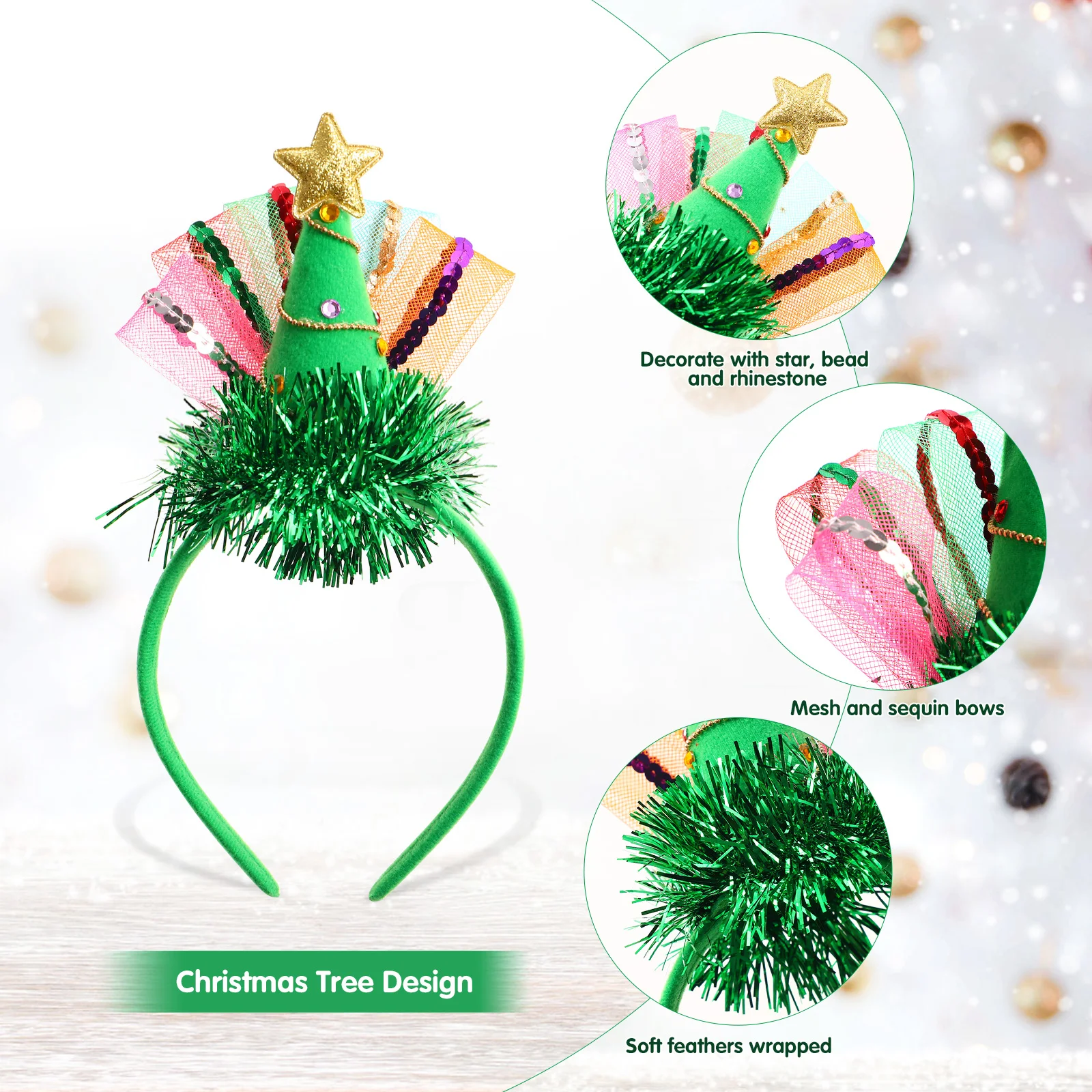 Рисунок 5 - декоративные повязки на голову