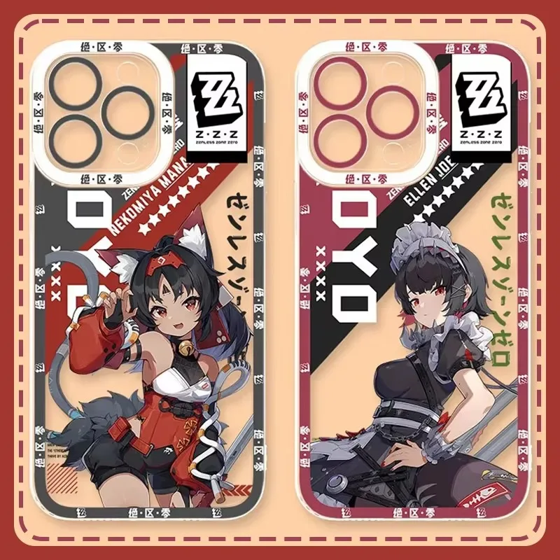 Zenless Zone Zero Joe Mana Case For Samsung Galaxy S24 S23 S22 Ultra S21 S20 FE Note 20 10 Plus A15 A25 A35 A55 Silicone Cover