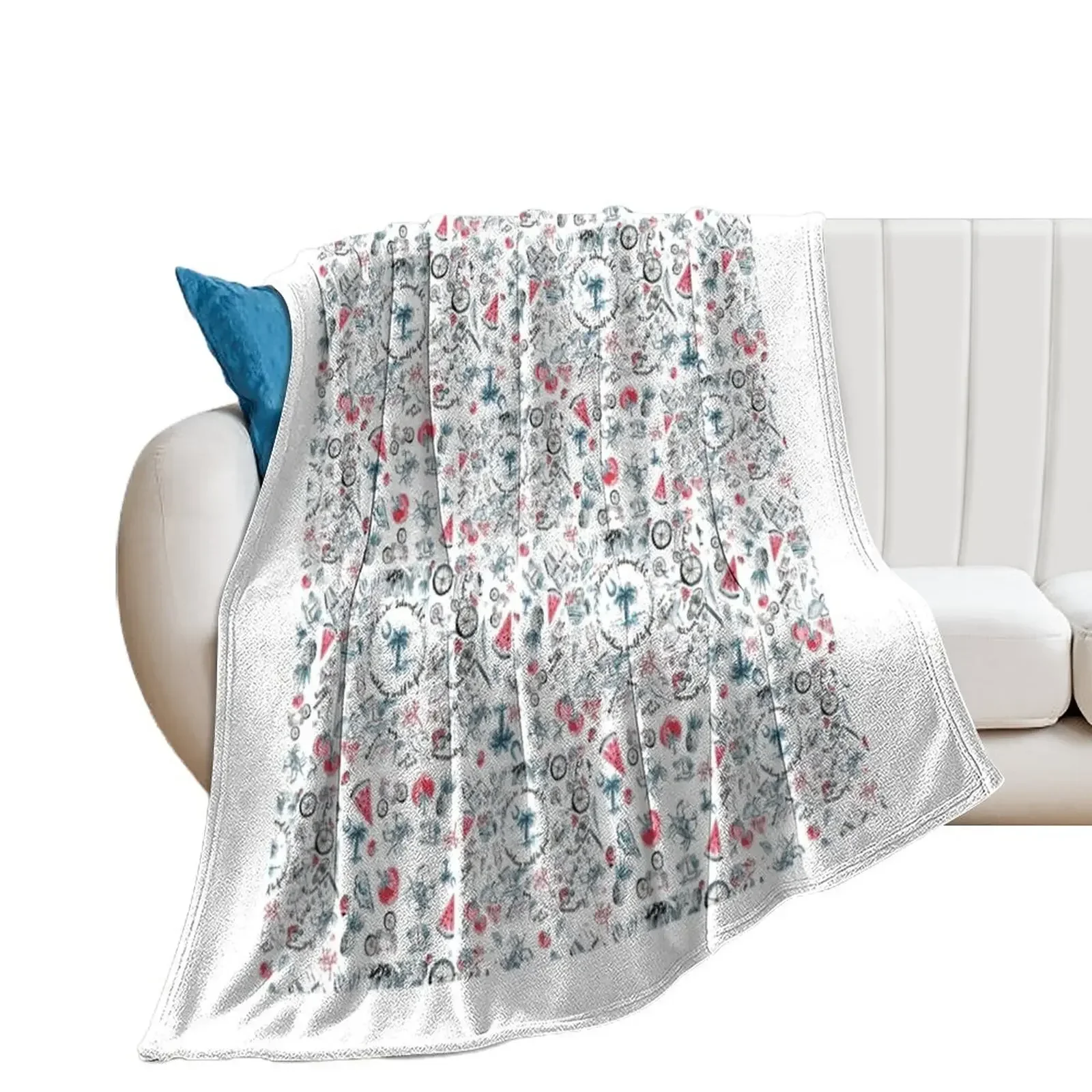 Lowcountry Life Edisto Island одеяло для кровати модный спальный мешок пушистые тонкие одеяла