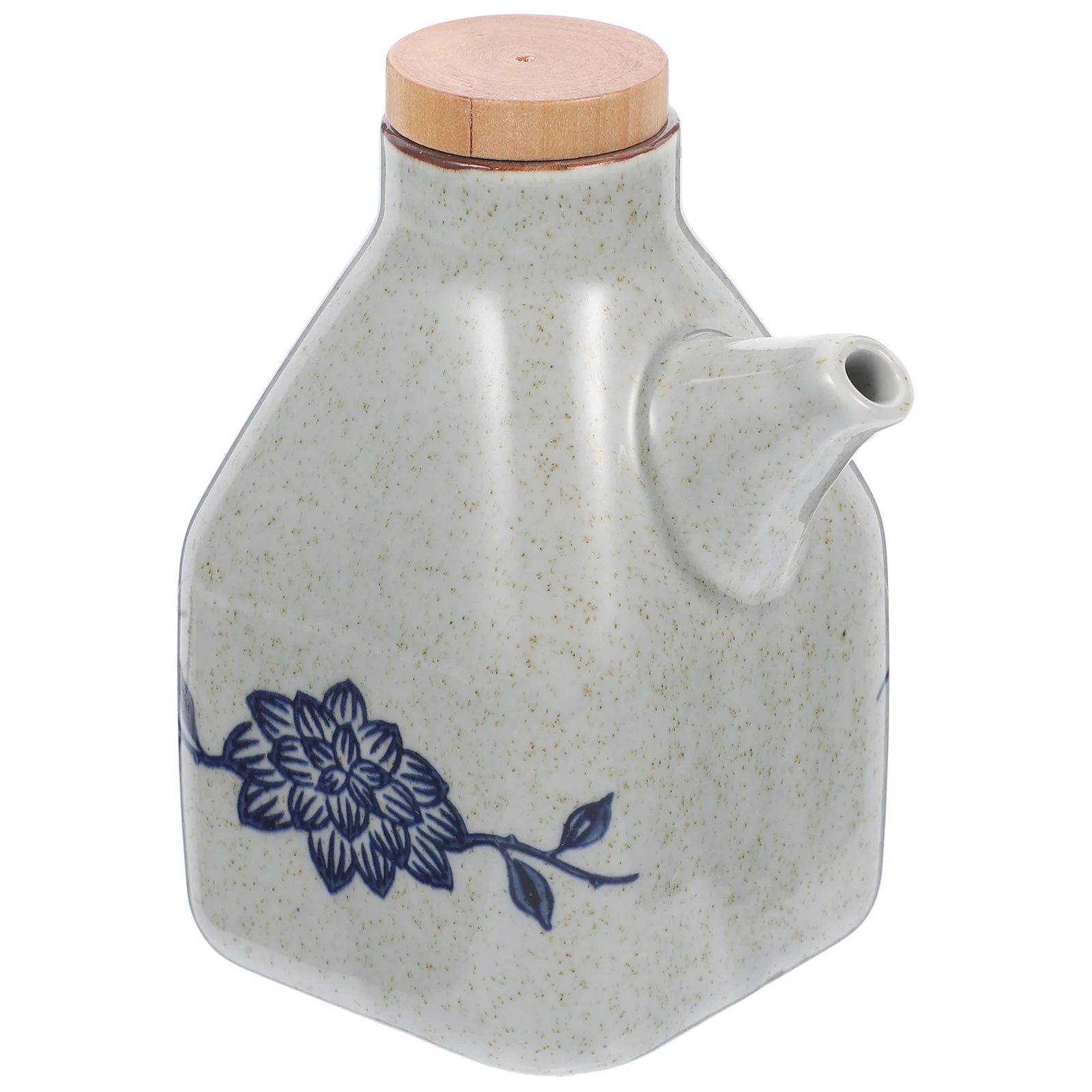 Керамический горшок для масла в японском стиле кухонная банка смазки