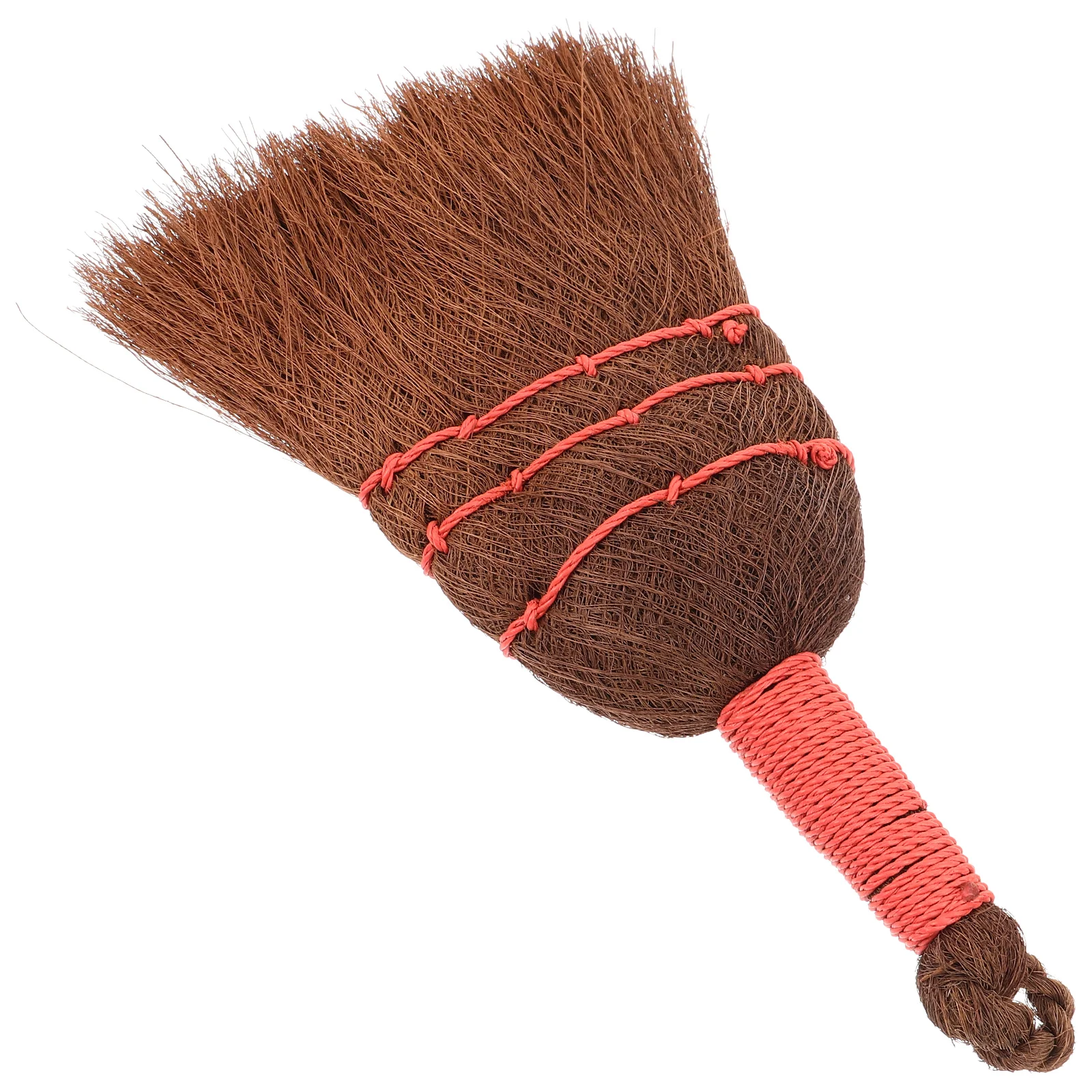 

Cleaning Broom Small Desktop Witch Short Handle Palm Garden Fork Coir Dust Home Tools Toddler