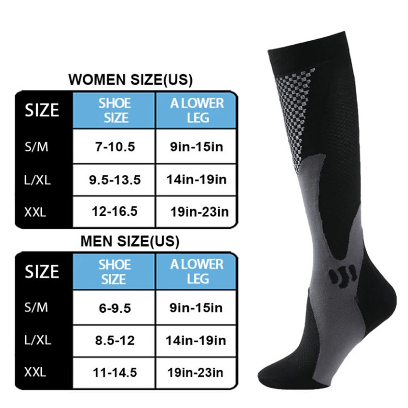 Sport Mountaineering Cycling Compression Socks Nurse Sport Cycling Socks Running Gift Men Compression Socks Nature Hiking
