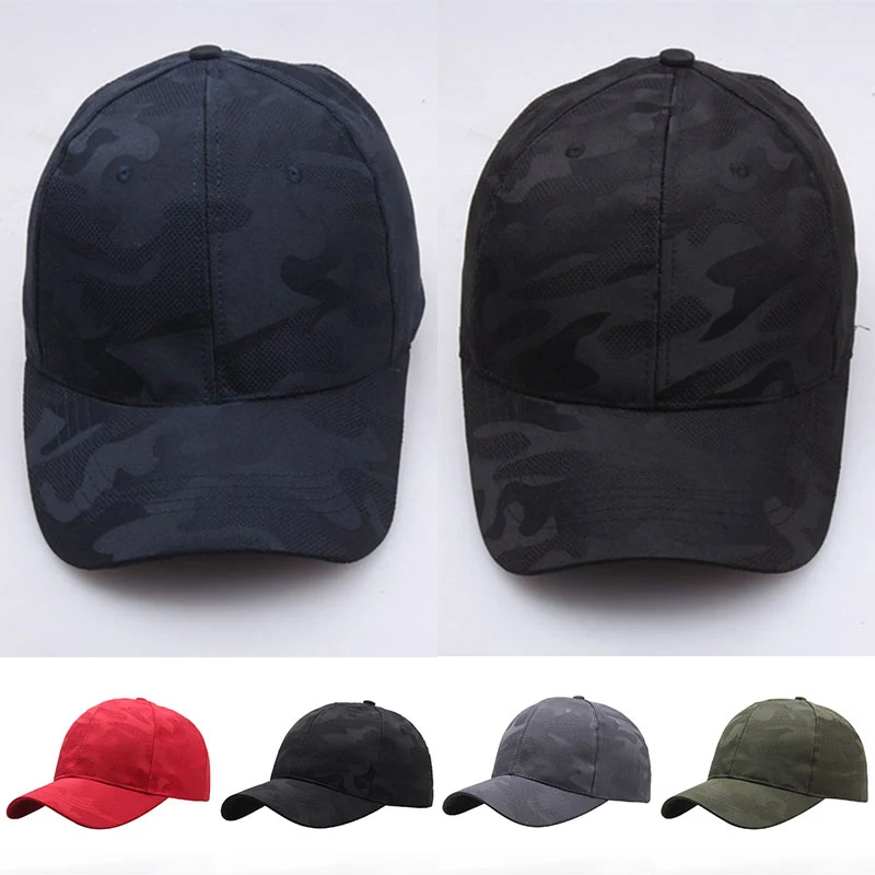 

Camouflage Fashion Men's Baseball Cap Summer Headgear Sports Sun Hat Visor Outdoor Sunscreen Shading Hat Classic Wild Headwear