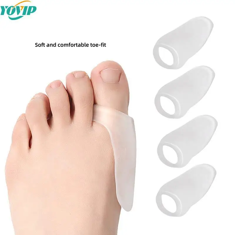 

1Pair/2Pairs Silicone Toes Separator Bunion Bone Ectropion Adjuster Toes Outer Appliance Foot Care Tools Hallux Valgus Corrector